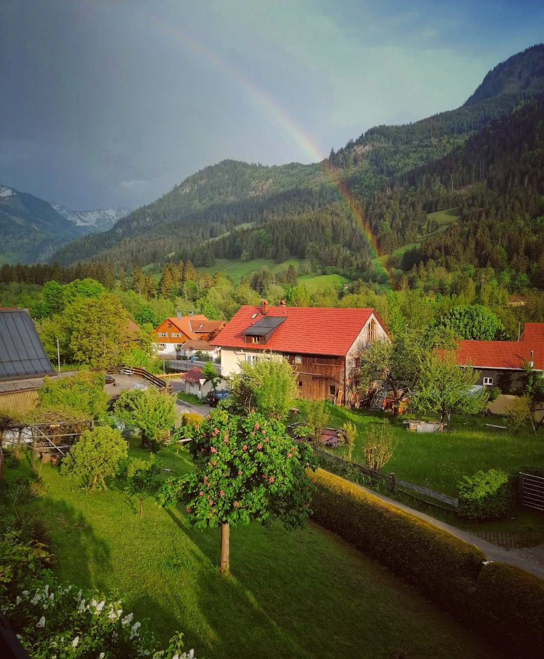 The best of bad weather.... #allgäu ❤️